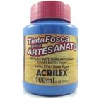 Tinta Acrilex Fosca Artes .100 Ml 568 ul Cerúleo