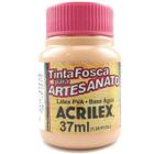 Tinta Acrilex Fosca Para Artes. 37 Ml 518 Salmão