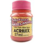 Tinta Acrilex Fosca Para Artes. 805 Goiaba Queimada 37 Ml