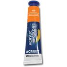 Tinta Acrílica 13123 20Ml Laranja De Cádmio 325 Acrilex