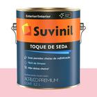 Tinta Acrílica Acetinada Suvinil Talco Rosa 3,2 L