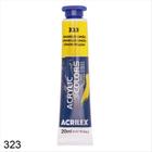 Tinta acrílica Acrilex amarelo limão 323 20ml