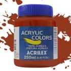 Tinta Acrílica Acrylic Colors 250ml G2 344 - Vermelho Cádmio Escuro