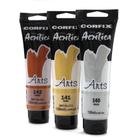 Tinta Acrílica Arts Metálica 120ml Corfix