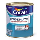 Tinta Acrilica Branco Fosco Rende Muito 900ml Coral