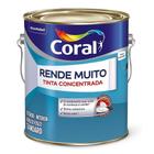 Tinta Acrilica Branco Gelo Rende Muito 3,2 Litros Coral