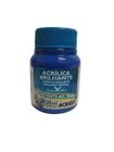 Tinta acrílica brilhante azul turquesa - 501 - acrilex- 37ml