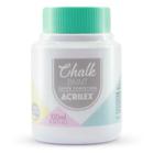 Tinta Acrílica Chalk Paint 100ml Acrilex Branco Polar 417