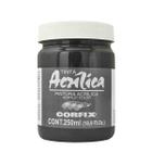 Tinta Acrílica Corfix 250ml Cor Preto de Marte 121 G1