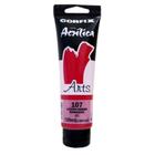 Tinta Acrílica Corfix Arts 120ml Alizarin Crimson 107 Gr 1
