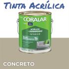 Tinta Acrílica de Acabamento Fosco 3,6 litros Parede Interior Anti Mofo Coralar Coral Cores