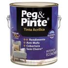 Tinta Acrílica Eucatex Peg Pinte Cor Elephant Fosco Anti Mofo Parede Alta Qualidade Econômica 3,6L