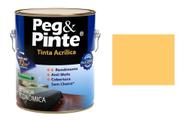 Tinta Acrilica Eucatex Pintura Parede Peg Pinte Amarelo Canario 3,6Lt