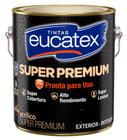 Tinta Acrílica Eucatex Super Premium Antimofo Lavável 3,6L 7 Cores