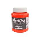 Tinta Acrílica Fluorescente para Tela 250ml 1013 Vermelho Corfix