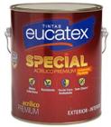 Tinta acrilica fosco (escolha a cor) 3,6 litros - eucatex special premium