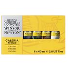 Tinta Acrílica Galeria Winsor & Newton 60ml 06 Cores