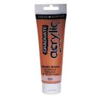 Tinta Acrilica Graduate 721 Metallic Brown 120Ml