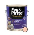 Tinta Acrílica Interna Peg E Pinte 3,6l Eucatex Pessego Rosado