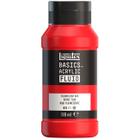 Tinta Acrílica Liquitex Basics Fluid 118ml Fluorescent Red