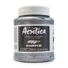 Tinta Acrílica Metálica Estanho Iridescente 250ml Corfix