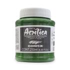 Tinta Acrílica Oxido Cromo Verde 250ml Corfix