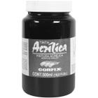 Tinta Acrílica Para Tela Corfix 500ml 65 Preto