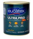 Tinta Acrílica Piso Premium Eucatex Cor Cinza Resistente para Chão Alta Qualidade 900ml