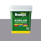 Tinta Acrílica Premium Parede 18L Lavável Brasilux Cores