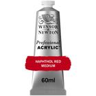 Tinta Acrílica Professional Winsor 60ml 423 Napht Red Medium