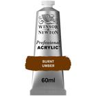 Tinta Acrílica Professional Winsor 60ml S1 076 Burnt Umber - Winsor & Newton