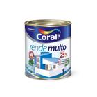 Tinta Acrílica Rende Muito Branco Fosco 900ml - Coral