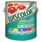 Tinta Acrílico Lukscolor Fosco Branco 3,6L