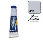 Tinta Acrylic Colors Acrilex 20ml 311 Gris Neutro