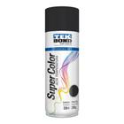 Tinta Aerossol Uso Geral Super Color Tekbond Preto Fosco 350ml 250g - TEK BOND