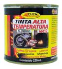 Tinta Alta Temp Aluminio 600 Chaminés Fornos 220ml Alumínio Allchem