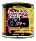 Tinta Alta Temp Preto 600 P/ Chaminés Fornos Lareira 220ml