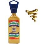 Tinta Alto Relevo Metalica 35ml 3d Acrilex