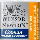 Tinta Aquarela Cotman Winsor & Newton Pastilha 552 Raw Umber