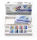 Tinta Aquarela Pastilha Winsor Cotman 8 Cores Skyscape - Winsor & Newton