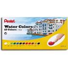 Tinta Aquarela Pentel Water Colours 12 Cores Base de água Htp-12b 1 Ed 1 ed