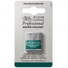 Tinta Aquarela Winsor & Newton Profissional Pastilha S3 185 Cobalt Green Deep