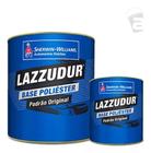 Tinta automotiva poliester vermelho 900ml Lazzuril - Lazzuril