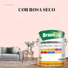 Tinta Borracha Líquida Cor Rosa Para Parede 3,2l Acrílica Base De Água Lavável Antimofo.