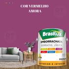 Tinta Borracha Líquida Cor Vermelho Para Parede 3,2l Acrílica Lavável Antimofo.