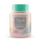 Tinta Chalk Paint Fosco Rosa Elisabete 100ml 862 Acrilex