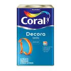 Tinta Coral Decora Seda Acetinado Cor Branco 18L