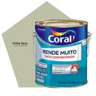 Tinta Coral Rende Muito Paredes e Tetos Folha Seca 3,2L