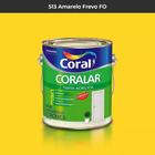 Tinta Coralar Acrilico Galao - Amarelo Frevo 3,6L