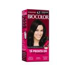 Tinta de Cabelo Biocolor Mini Kit Marrom Escuro da Moda 4.7